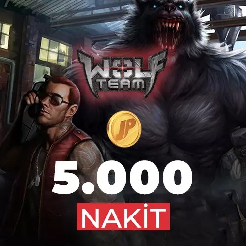 5.000 Wolfteam Nakit