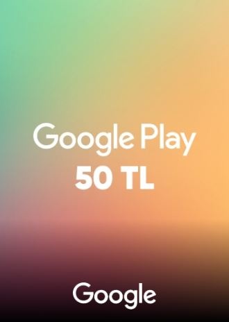 Google Play Hediye Kodu 50 TL 
